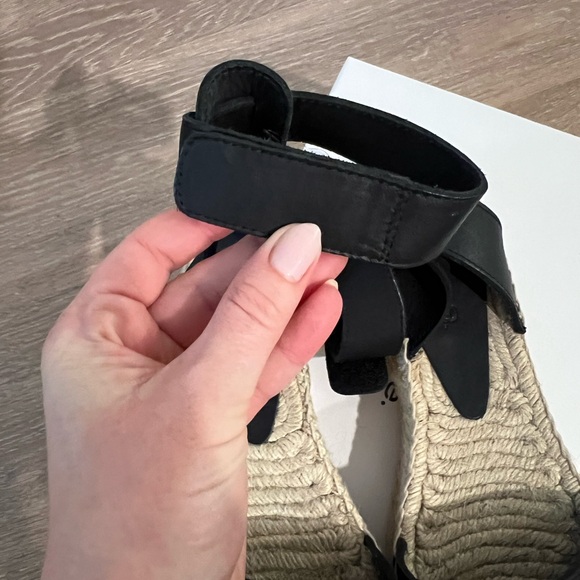 NWT Vince Edie Platform Espadrille Sandal, Black - Picture 8 of 16